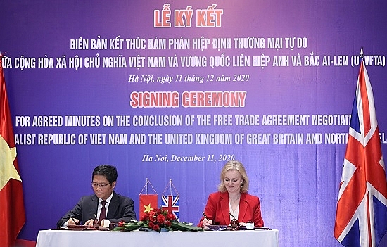 Hiệp định UKVFTA: Thúc đẩy thương mại đầu tư Việt Nam-Anh