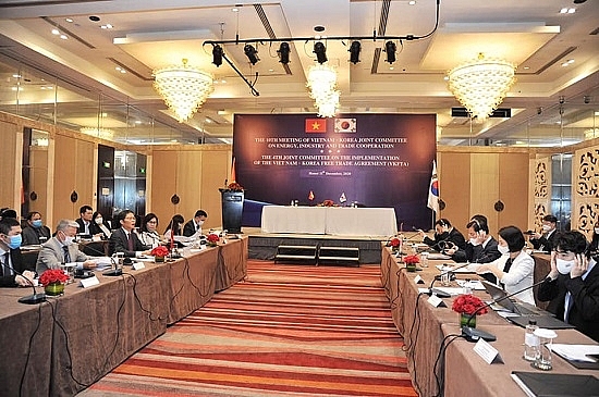 Việt Nam - Hàn Quốc thúc đẩy hợp tác thương mại, công nghiệp và năng lượng