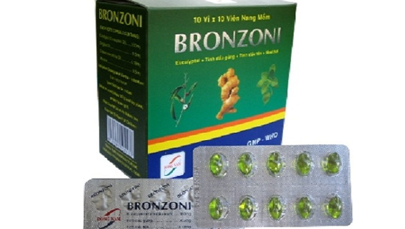 Thu hồi toàn quốc lô thuốc viên nang mềm Bronzoni do không đạt chuẩn chất lượng