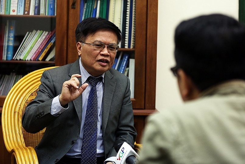 TS. Nguyễn Đình Cung, nguyên Viện trưởng Viện Nghiên cứu quản lý kinh tế Trung ương. - Ảnh: VGP/Hải Minh