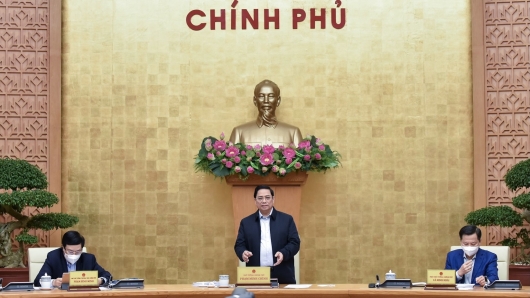 Thủ tướng Phạm Minh Chính chủ trì phiên họp Chính phủ thường kỳ tháng 11/2021