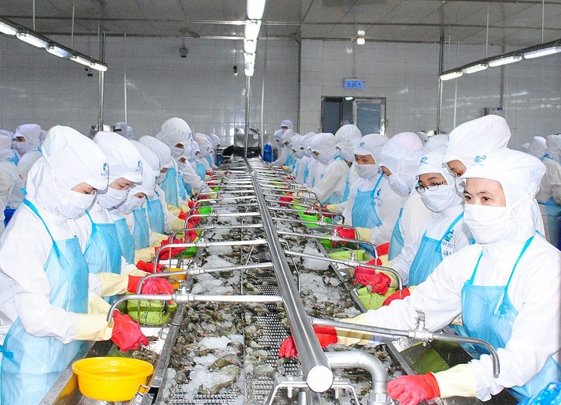 Xuất khẩu thủy sản Việt Nam đạt gần 8 tỷ USD
