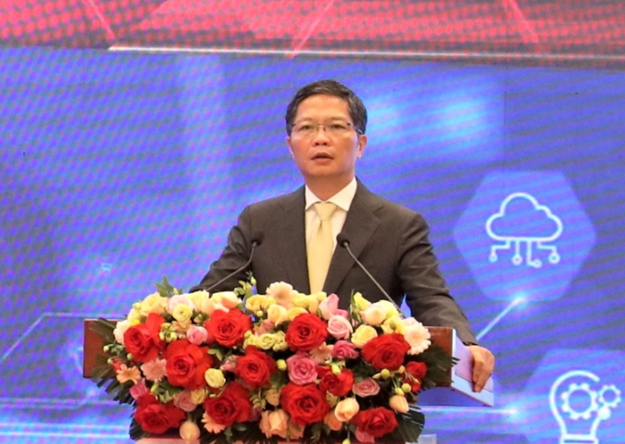 Ủy viên Bộ Chính trị, Trưởng Ban Kinh tế Trung ương Trần Tuấn Anh phát biểu khai mạc
