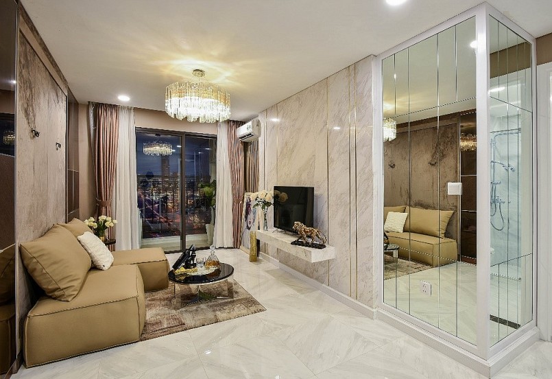 Các căn hộ được thiết kế thông minh và mang phong cách hiện đại (Ảnh nhà mẫu D’. El Dorado)