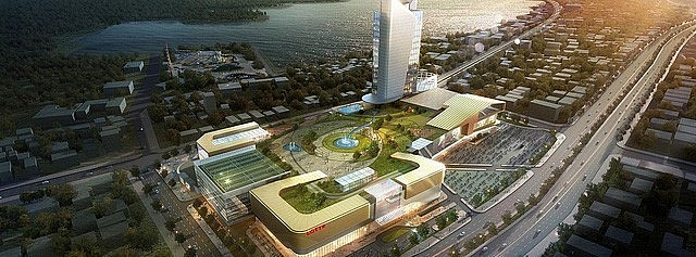 Phối cảnh Dự án Lotte Mall Hanoi sắp được triển khai