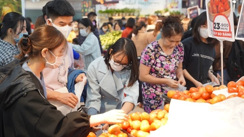 Hà Nội: Hàng hóa phục vụ Tết Tân Sửu tăng 5% so với cùng kỳ