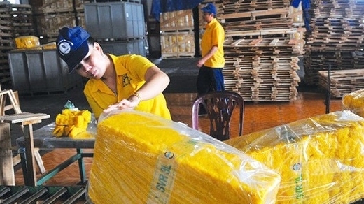 2 tháng đầu năm, xuất khẩu cao su sang Trung Quốc tăng mạnh