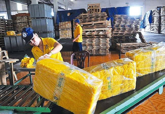 2 tháng đầu năm, xuất khẩu cao su sang Trung Quốc tăng mạnh