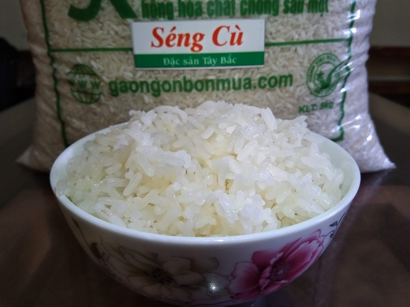 Gạo Séng Cù, một trong những sản phẩm OCOP của Yên Bái