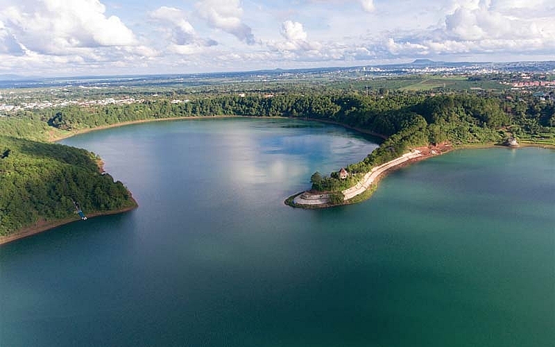 Biển Hồ, thắng cảnh du lịch nổi tiếng của TP. Pleiku, tỉnh Gia Lai