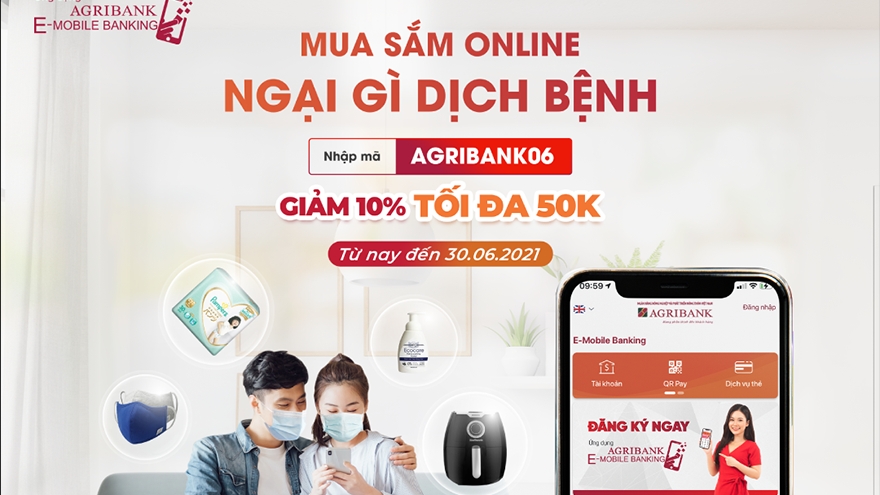 Siêu ưu đãi tháng 6 khi sử dụng ứng dụng Agribank E-Mobile Banking