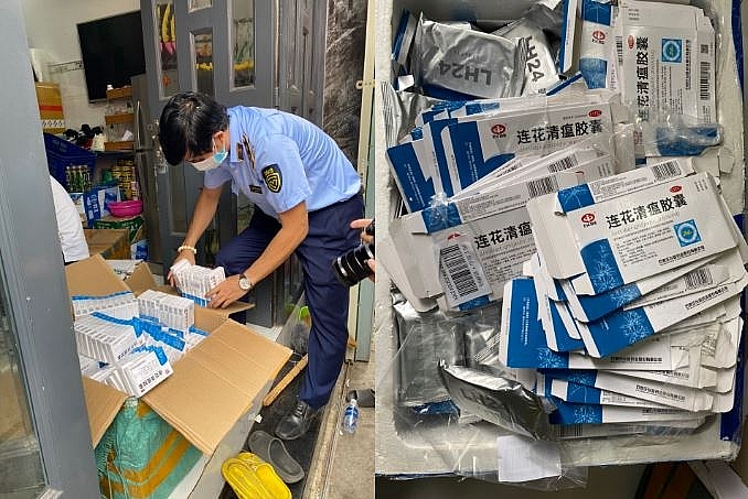 TP HCM: Thu giữ gần 65.000 viên thuốc trị cảm do Trung Quốc sản xuất không hóa đơn chứng từ