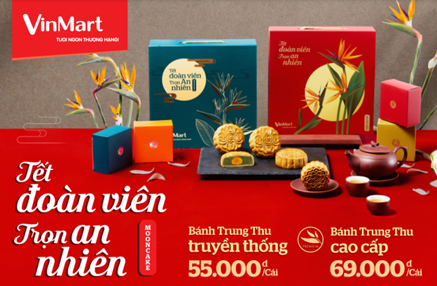 8 vị bánh trung thu VinMart cho “Tết Đoàn viên, trọn An nhiên”