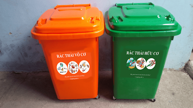 Bình Phước: Thực hiện phân loại rác ngay tại nơi làm việc