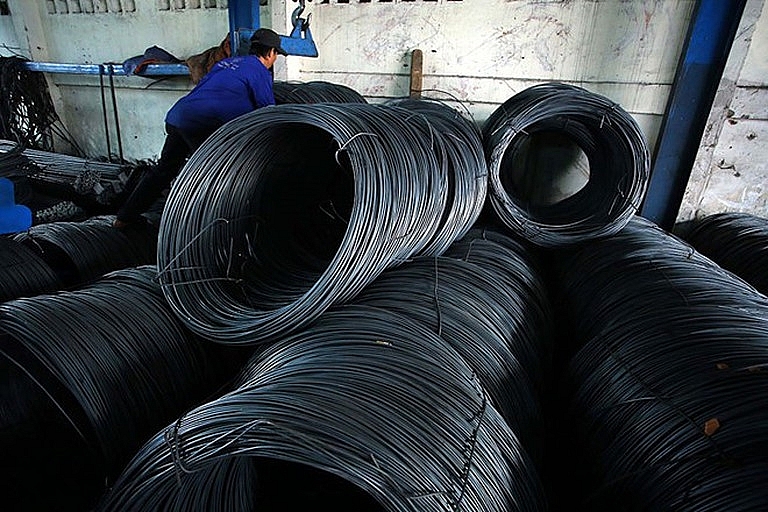 Giá sắt thép hôm nay 16/10 tăng trở lại trên sàn Thượng Hải