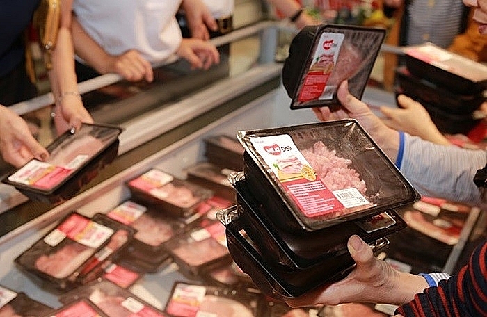 Giá thịt lợn hôm nay 3/11 xuất hiện mức giảm tại cửa hàng VinMart
