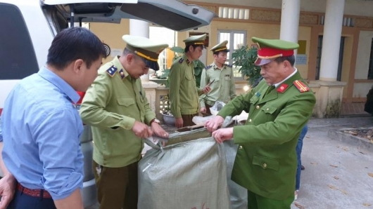 Lạng Sơn: Tạm giữ gần 2,5 tạ nguyên liệu thuốc Bắc nhập lậu