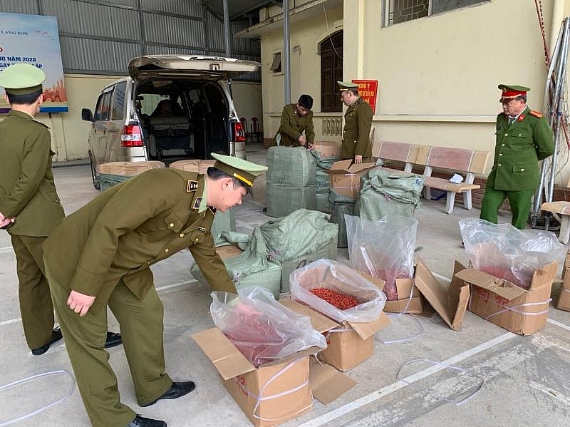 Phối hợp liên Đội nhịp nhàng, chặn đứng 600kg hạt kỳ tử lậu tại Lạng Sơn