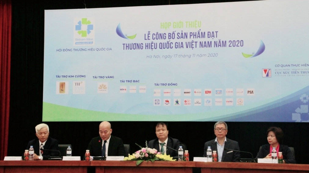 Công nhận 124 doanh nghiệp đạt Thương hiệu quốc gia Việt Nam năm 2020