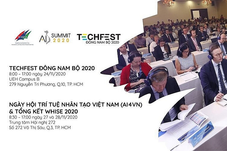 Khai mạc Tuần lễ WHISE – TECHFEST – AI4VN 2020 tại TPHCM