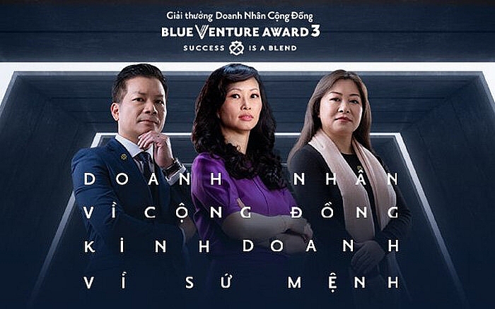 Hội  đồng giám khảo của Blue Venture Award Mùa 3 là những gương mặt doanh  nhân thành đạt