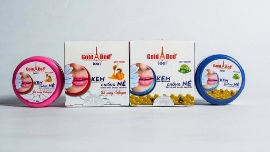 Thu hồi toàn quốc lô mỹ phẩm Kem chống nẻ Gold Bee do không đạt tiêu chuẩn chất lượng