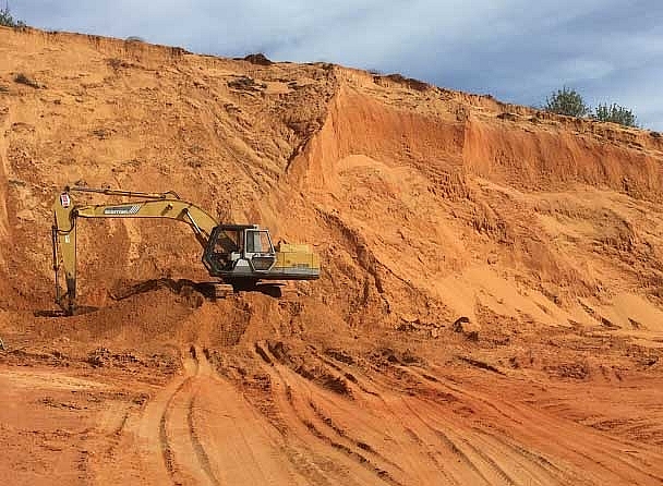Bình Thuận Tăng cường quản lý các mỏ khoáng sản và kiểm soát vật liệu xây dựng thi công dự án cao tốc trên địa bàn tỉnh
