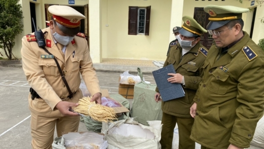 Lạng Sơn: Ngăn chặn hơn 1,2 tấn dược liệu nhập lậu