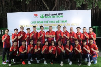 Herbalife vinh dự đồng hành tại Lễ xuất quân của Thể thao Việt Nam tại SEA Games 31