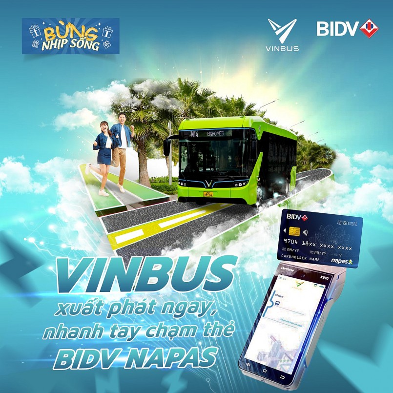 Khách hàng sẽ thuận lợi tiết kiệm thời gian trong việc sử dụng thẻ BIDV NAPAS.