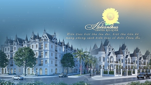 Vimefulland ra mắt dự án Helianthus Center Red River Hoa Hướng Dương, Hoa mặt trời rực rỡ