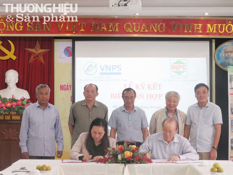 VNPS và INPC ký kết biên bản hợp tác về lĩnh vực các Sản phẩm có nguồn gốc thiên nhiên