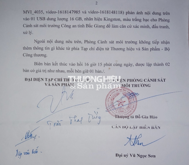 Vụ chôn lấp rác thải tại Công ty TNHH Khải Hồng Việt Nam: Công an đồng loạt kiểm tra 3 doanh nghiệp TC TH&SP phản ánh