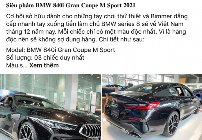 BMW THACO nhận cọc dòng xe thể thao 8-Series có giá bán hơn 6,7 tỷ đồng - 3