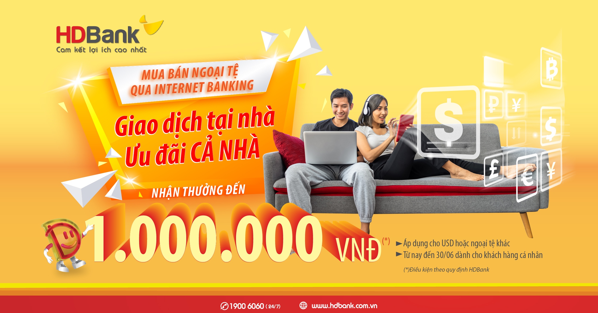 Tặng đến 13 triệu đồng khi giao dịch ngoại tệ online cùng HDBank - Ảnh 1.
