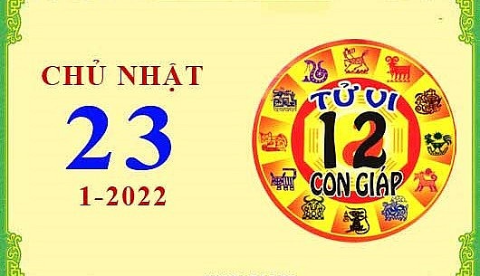 Xem chi tiết tử vi hôm nay Chủ Nhật ngày 23/01/2022: Tý công việc suôn sẻ, Ngọ gặp nhiều sóng gió