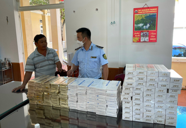 Gia Lai: xử phạt 80 triệu đồng vì hành vi buôn bán thuốc lá điếu nhập lậu