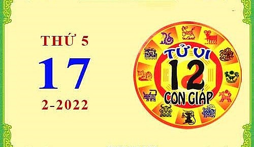 Xem chi tiết tử vi hôm nay Thứ Năm ngày 17/02/2022: Dần tài lộc dồi dào, Hợi vướng phải tranh chấp