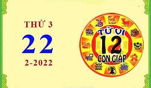 Xem chi tiết tử vi hôm nay Thứ Ba ngày 22/02/2022: Dần gặp vận may tài lộc, Sửu công việc khó khăn
