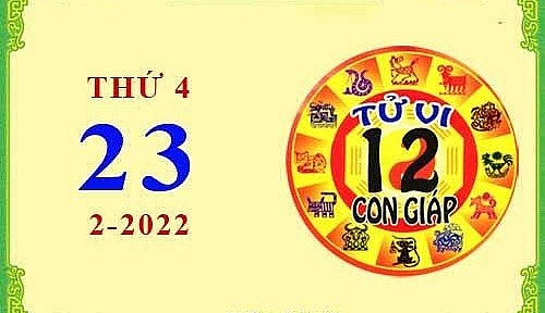 Xem chi tiết tử vi hôm nay Thứ Tư ngày 23/02/2022: Mùi sự nghiệp hanh thông, Tuất gặp nhiều rắc rối