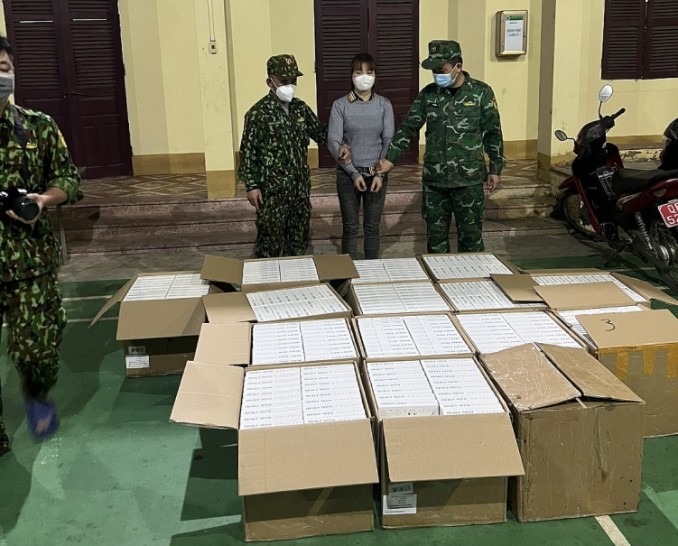 Lạng Sơn: Thu giữ 7.500 bộ xét nghiệm nhanh COVID-19