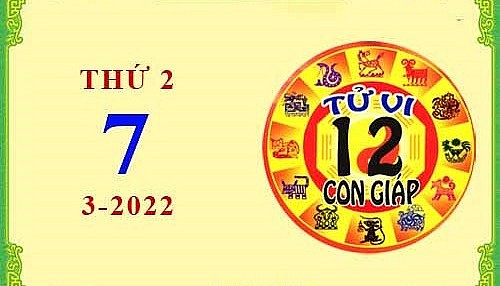 Xem chi tiết tử vi hôm nay Thứ Hai ngày 7/3/2022: Dậu công việc suôn sẻ, Sửu sự nghiệp khó khăn