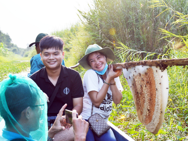 Sự kiện Hương rừng U Minh sẽ tổ chức xác lập kỷ lục “Tổ ong lớn nhất Việt Nam”