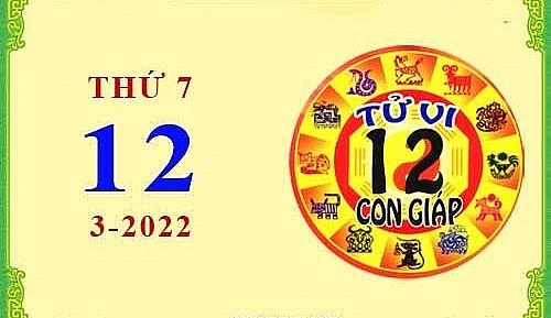 Xem chi tiết tử vi hôm nay Thứ Bảy ngày 12/3/2022: Thìn công việc hanh thông, Dậu vướng phải rắc rối