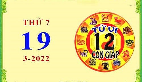 Xem chi tiết tử vi hôm nay Thứ Bảy ngày 19/3/2022: Mão công việc hanh thông, Ngọ cần thận trọng