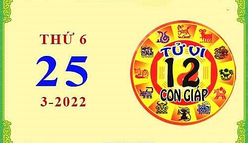 Xem chi tiết tử vi hôm nay Thứ Sáu ngày 25/3/2022: Hợi công việc thuận lợi, Tuất vướng vào rắc rối