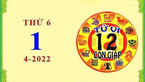 Xem chi tiết tử vi hôm nay Thứ Sáu ngày 1/4/2022: Tuất gặp nhiều thuận lợi, Mão cần thận trọng hơn