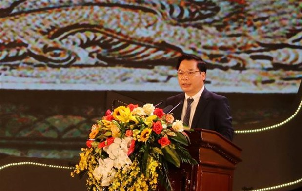 Ông Tống Quang Thìn, Phó Chủ tịch UBND tỉnh Ninh Bình, Trưởng Ban tổ chức Lễ hội ôn lại truyền thống vẻ vang đáng tự hào của Cố đô Hoa Lư.