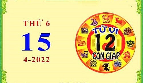 Xem chi tiết tử vi hôm nay Thứ Sáu ngày 15/4/2022: Tý vận trình suôn sẻ, Tuất cần cẩn trọng
