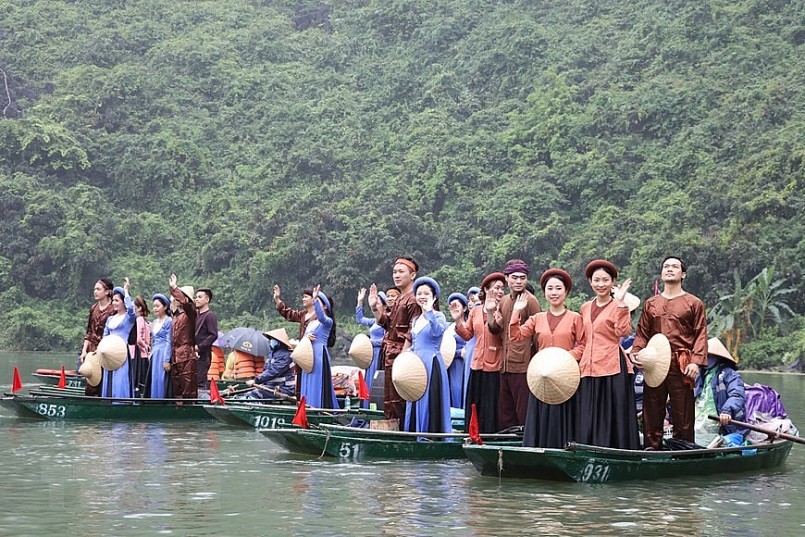 Độc đáo Lễ hội Tràng An 2022 – Nét văn hóa tín ngưỡng của Ninh Bình